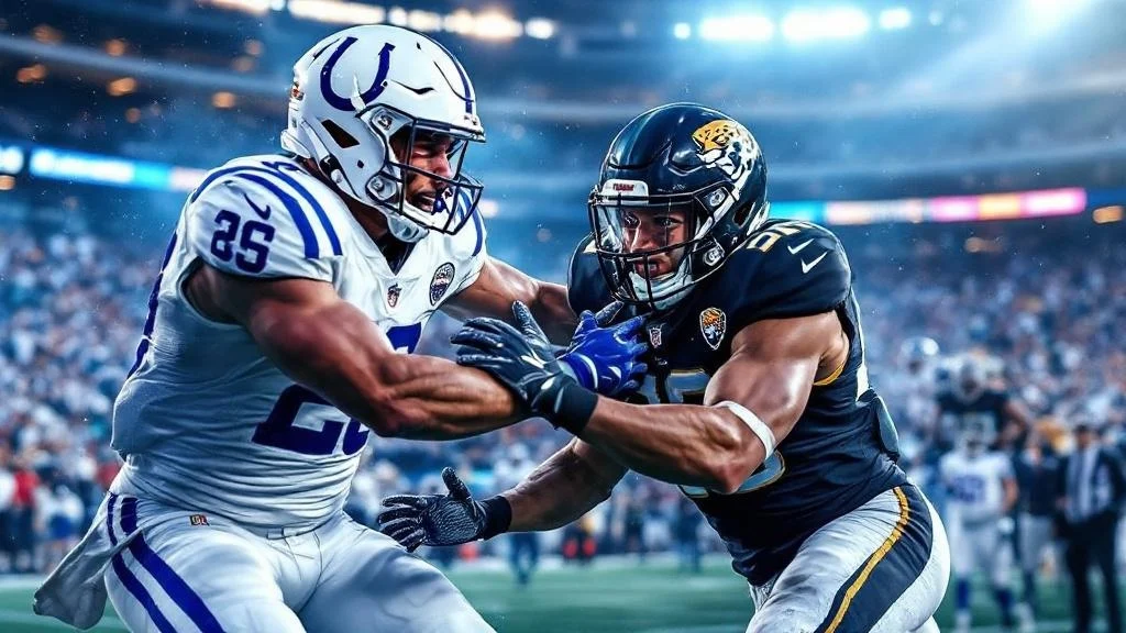 colts vs jacksonville jaguars match player stats