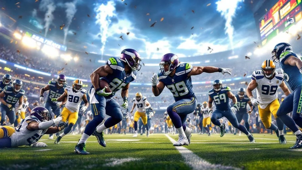 minnesota vikings vs seahawks match player stats